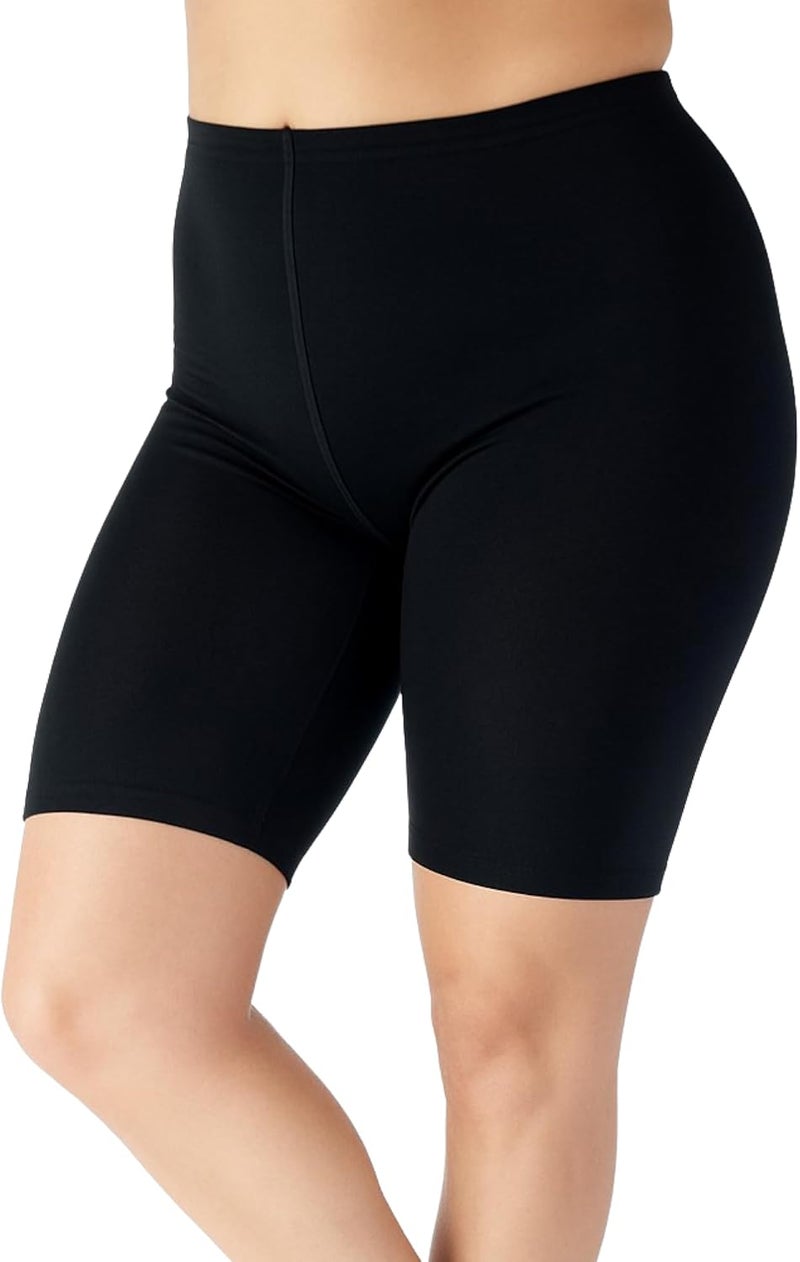 ABSOLUTE SUPPORT Women's 20-30 mmHg Compression Shorts – Support for Varicose Veins, Lymphedema, Surgical Recovery, Travel, Plus Size - Image 1